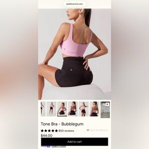 Popflex Bubblegum Tone Bra